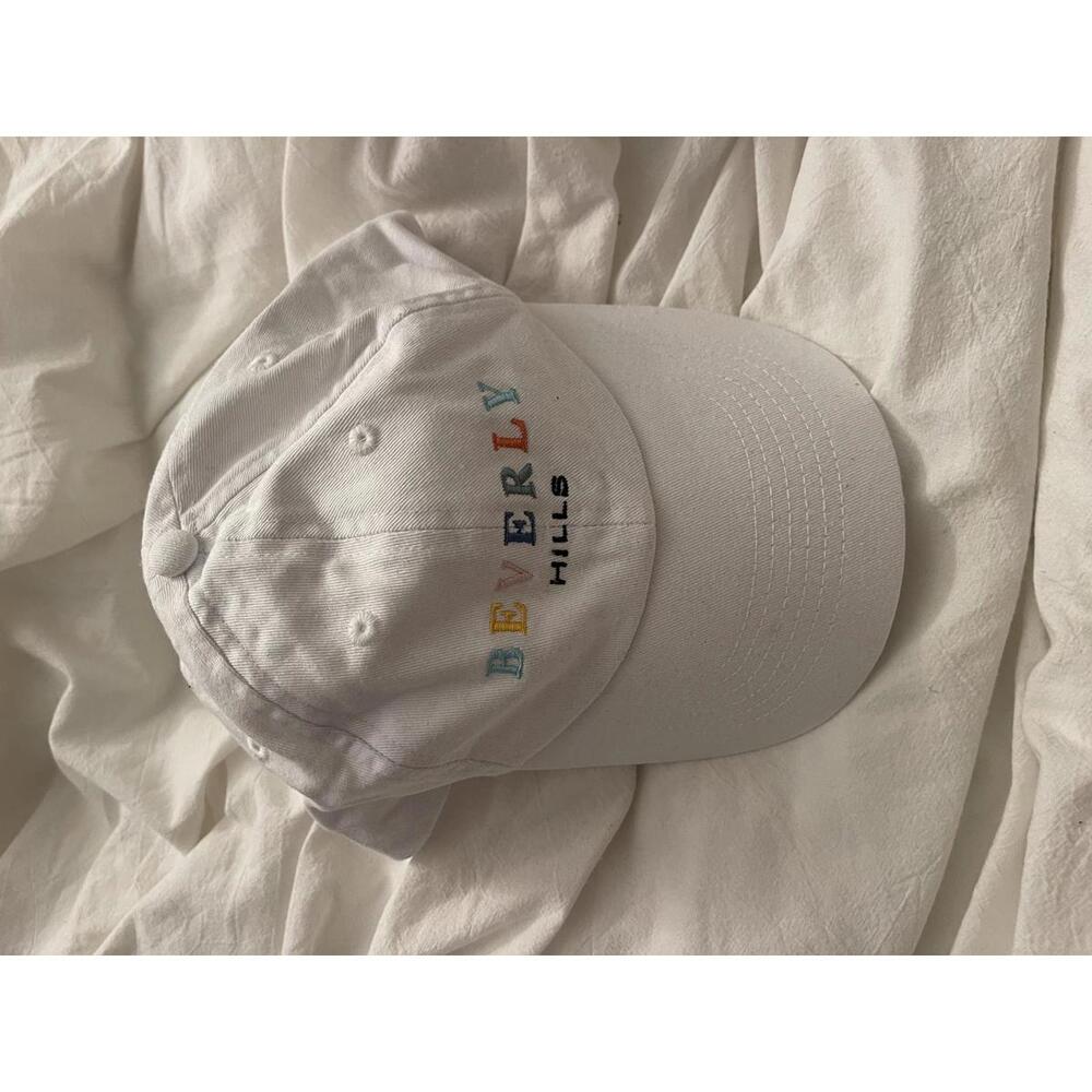 White Beverly Hills Hat